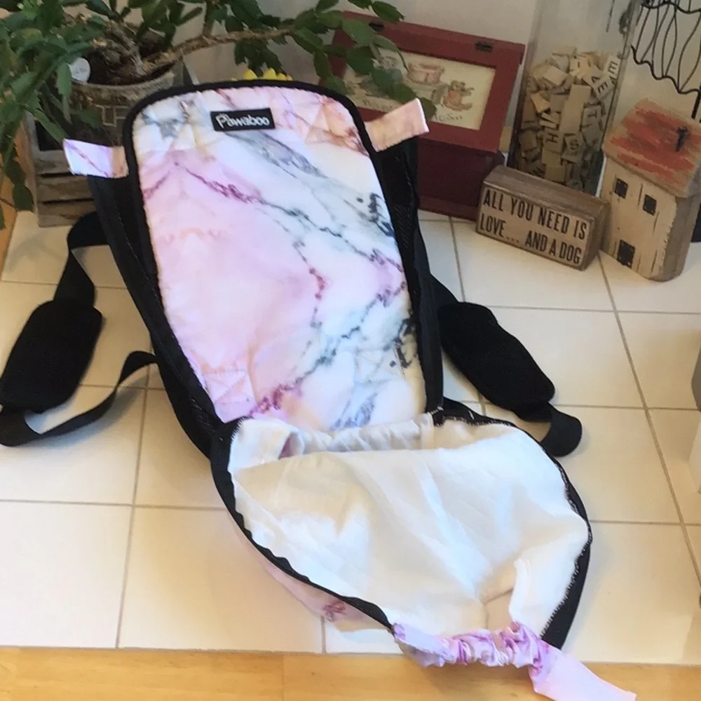 ‘Pawaboo’ Front or Back Pet Carrier Backpack (#7)